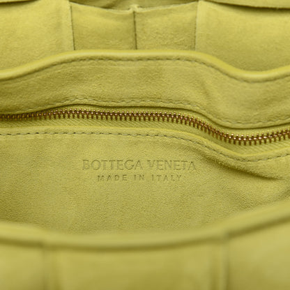 Bottega Veneta Suede Calfskin Maxi Intrecciato Padded Cassette Crossbody Bag Kiwi 8 of 8