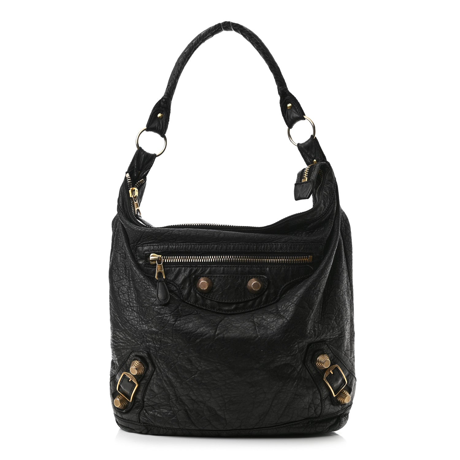 Balenciaga Agneau Giant 21 Gold Hardware Day Hobo Black 1 of 11