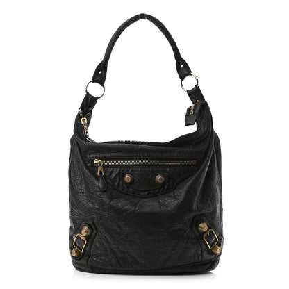 Balenciaga Agneau Giant 21 Gold Hardware Day Hobo Black 1 of 11