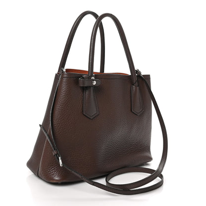 Prada Vitello Daino Small Double Bag Bruciato Rame 2 of 12