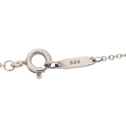 Tiffany Sterling Silver Hammered Padlock Pendant Necklace 3 of 4