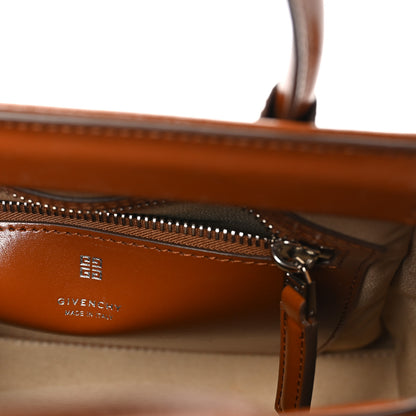Givenchy Box Calfskin Mini Lock Antigona Shoulder Bag Beige Chestnut 6 of 10