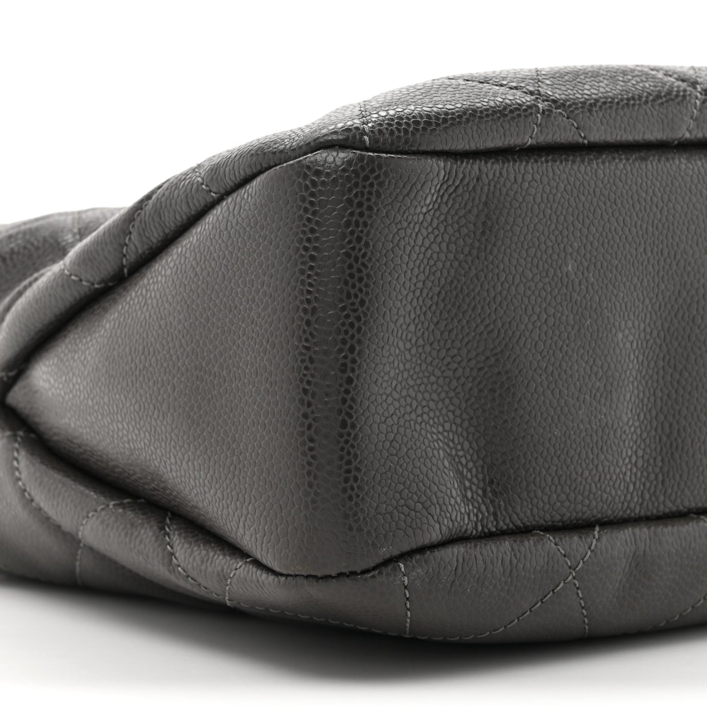 Caviar Timeless CC Soft Tote Dark Grey