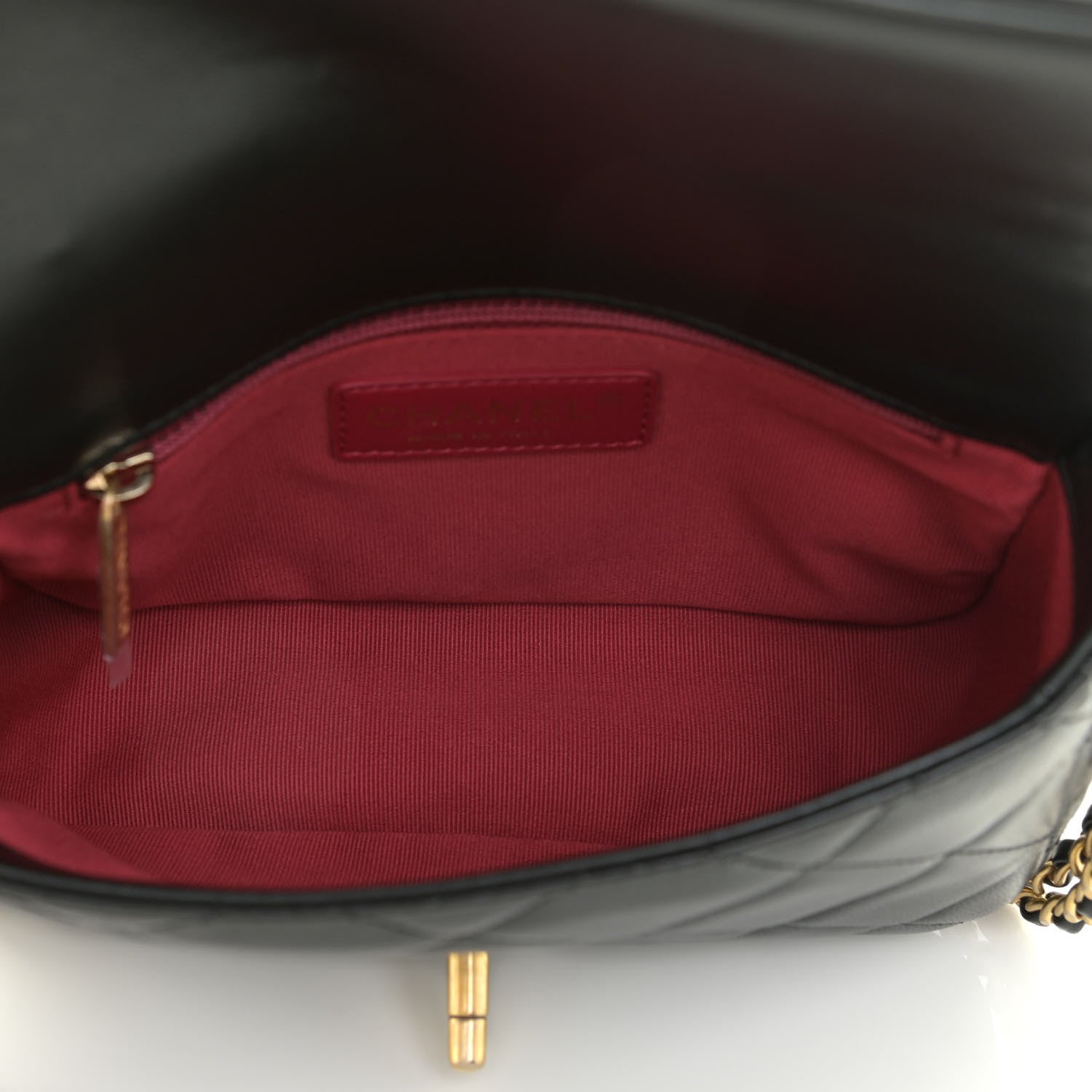 Chanel Lambskin Quilted Mini My Perfect Flap Black 7 of 12