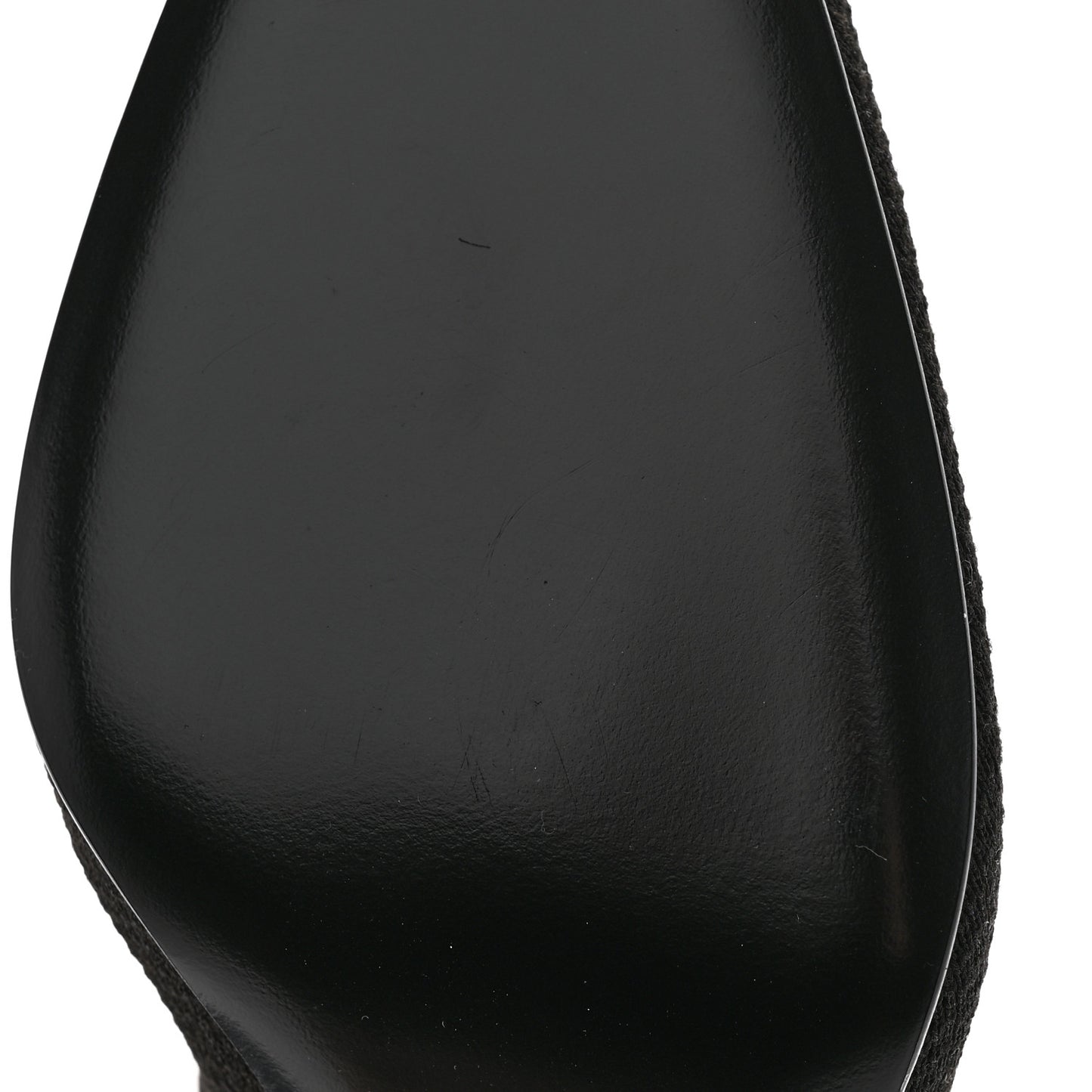 Knit Calfskin Fontaine 60 Boots 37 Black