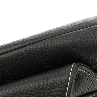 Christian Dior X SHAWN STUSSY Grained Calfskin Bee Saddle Bag Black 11 of 11