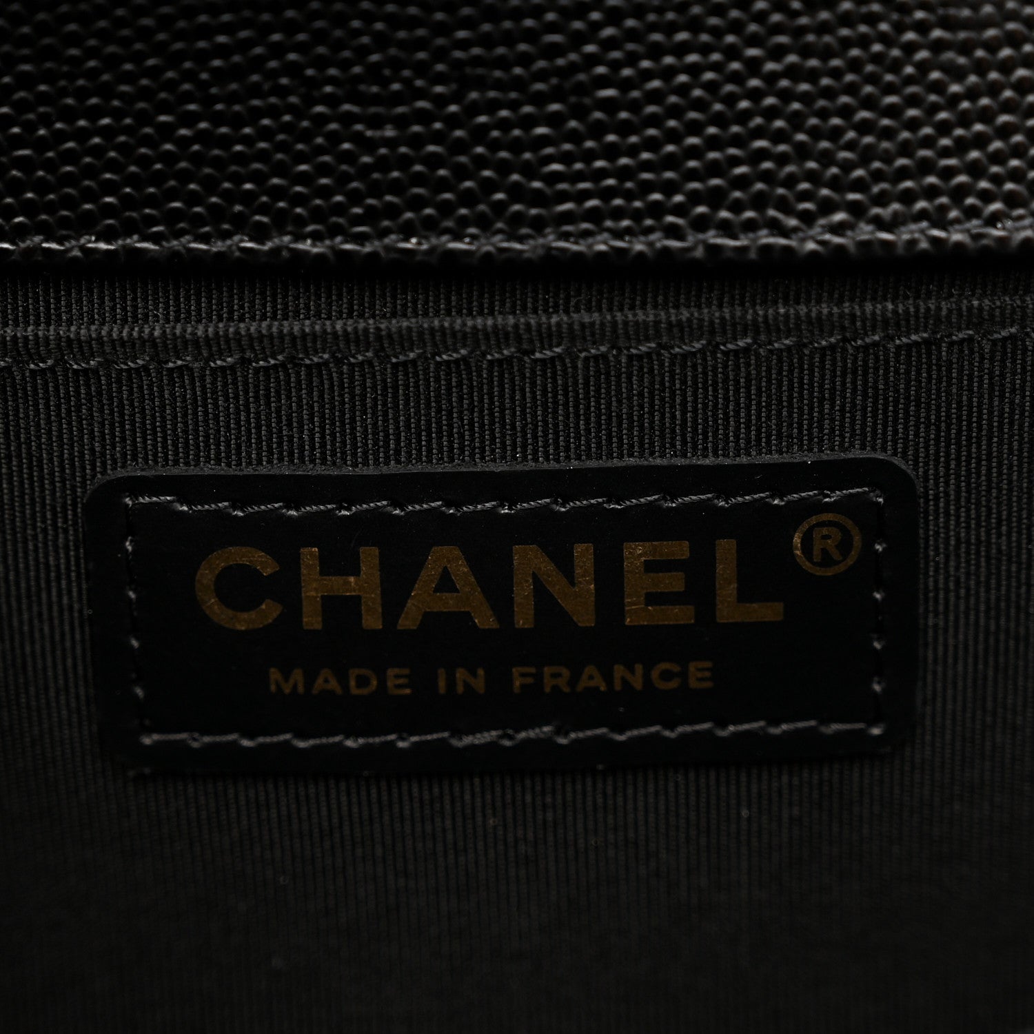 Chanel Caviar Quilted Medium Boy Flap Black 6 of 10