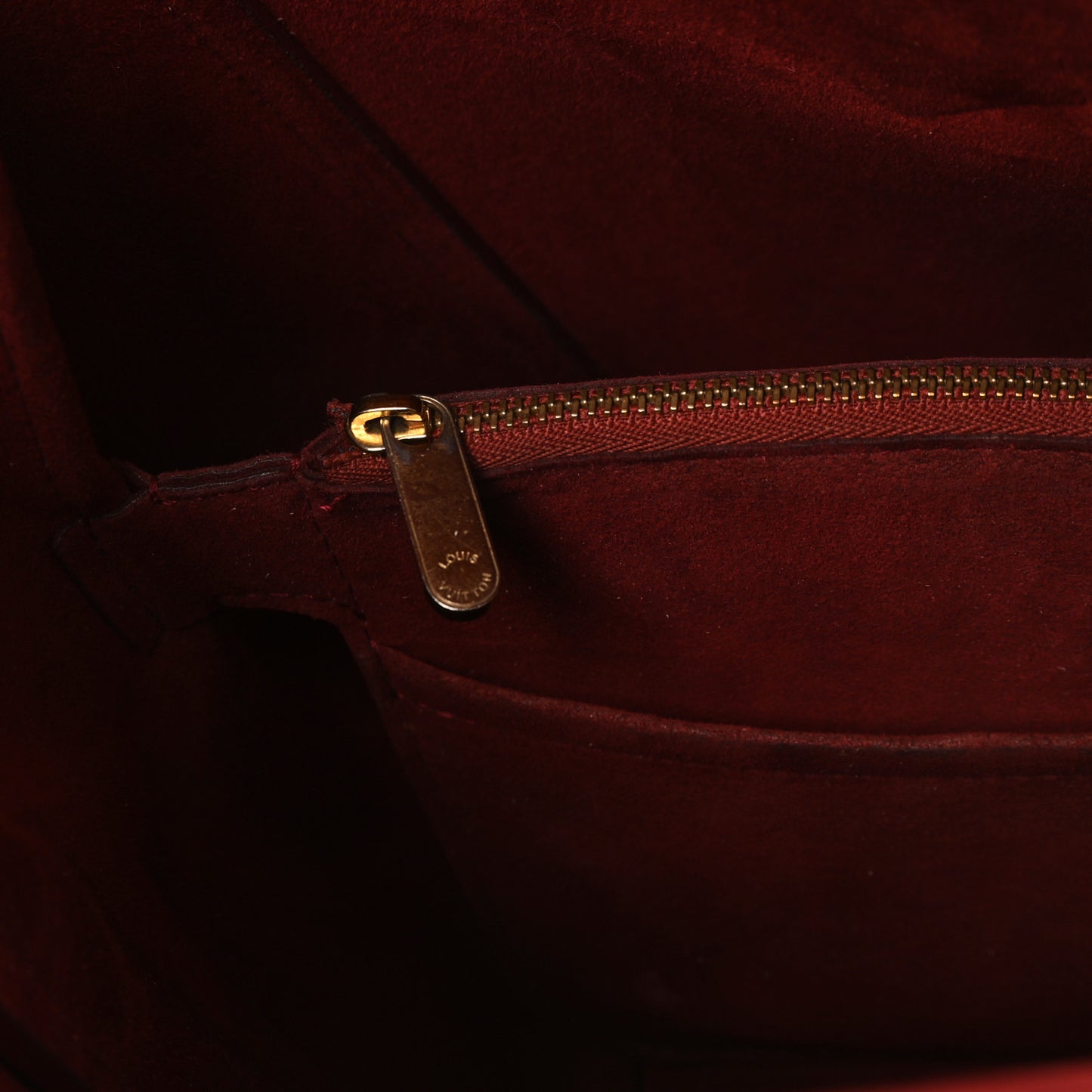 Calfskin Monogram Kimono Tote Cherry