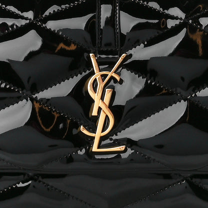 Saint Laurent Patent Quilted Le 57 Diamond Shoulder Bag Black 8 of 10