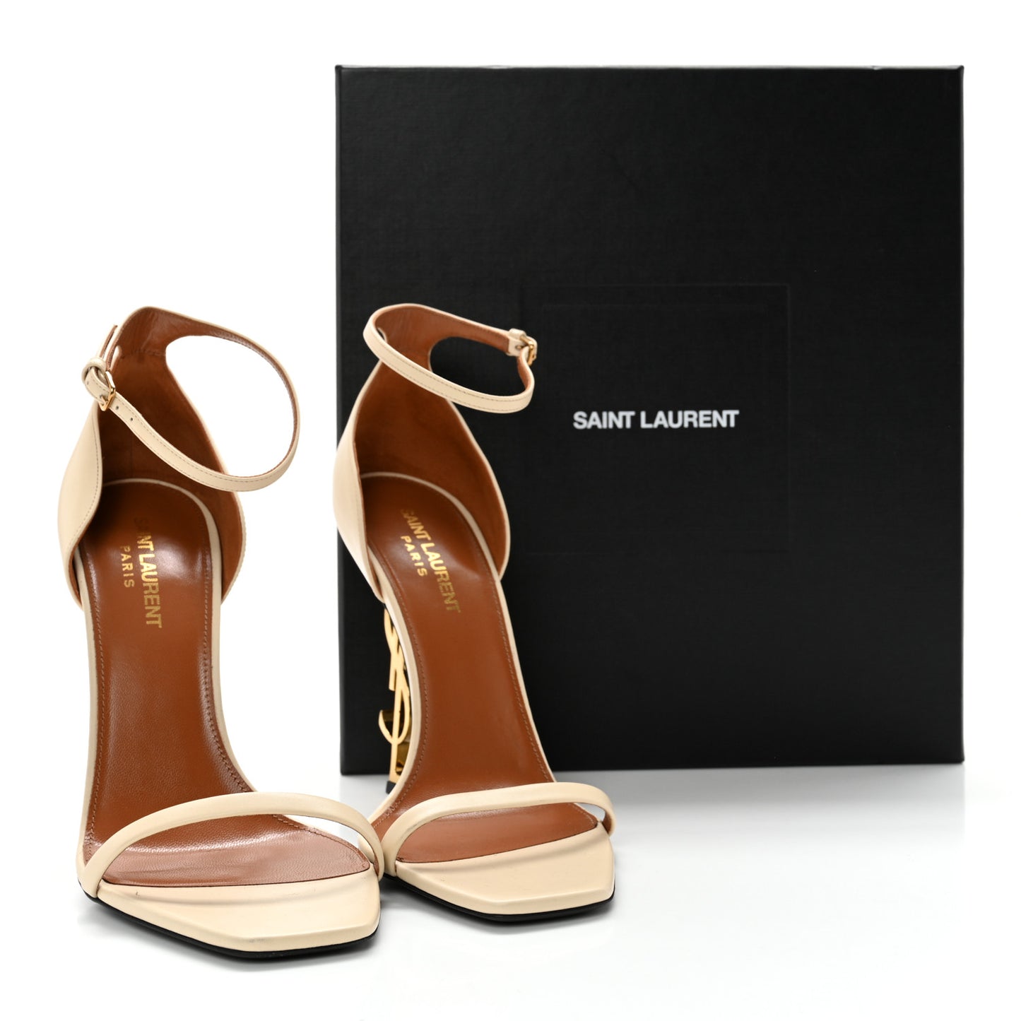 Calfskin 110 Opyum Sandals 39 Real Beige
