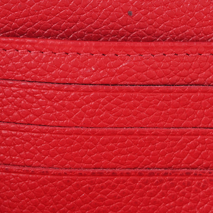 Louis Vuitton Empreinte Zippy Wallet Scarlet 8 of 12