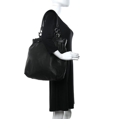 Lanvin Calfskin Kansas Tote Black 2 of 9