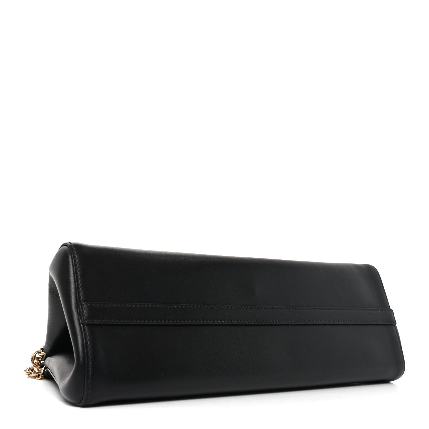 Prada Calfskin Medium Enchaine Bag Black 4 of 9