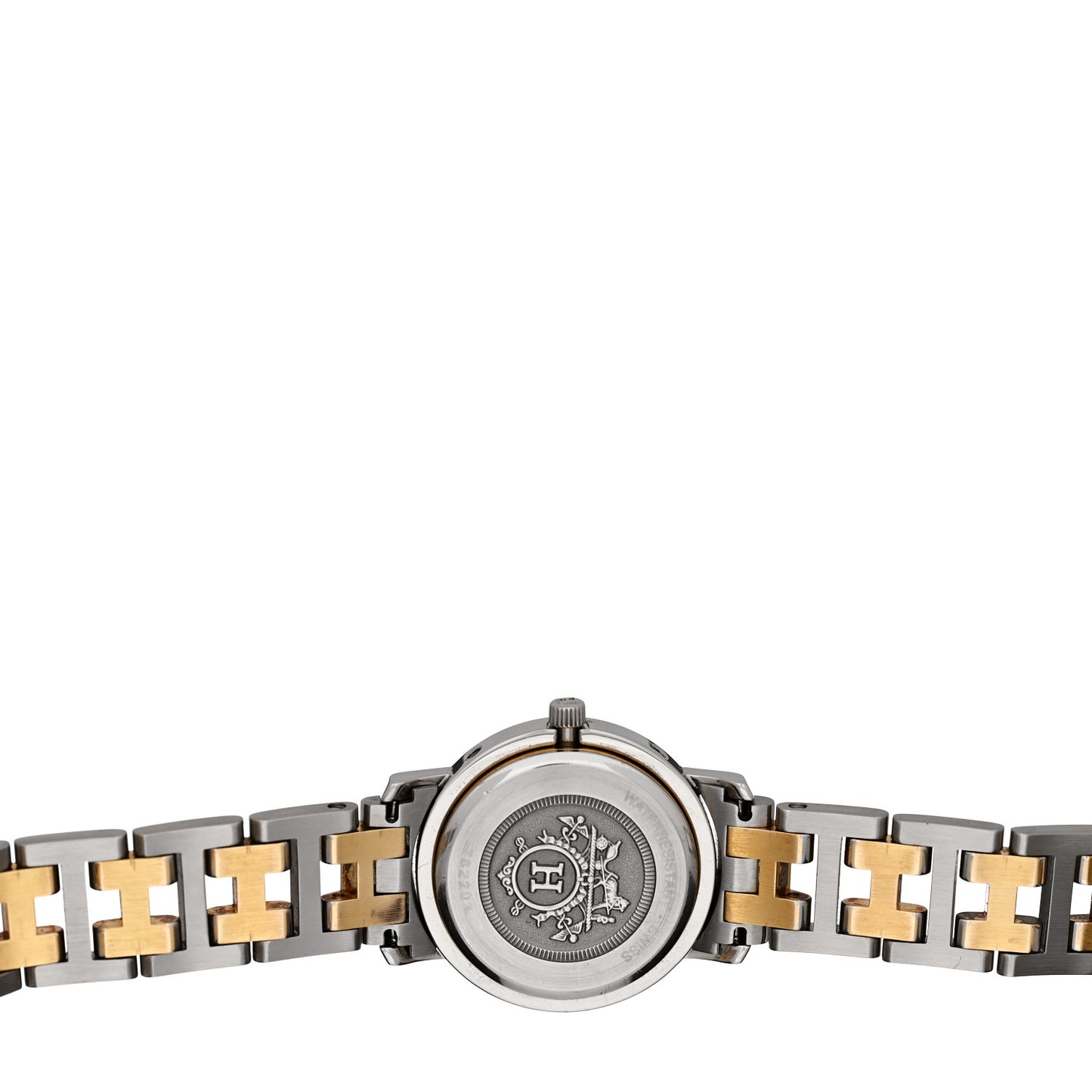 Stainless Steel 24mm Clipper Quartz Watch Gold