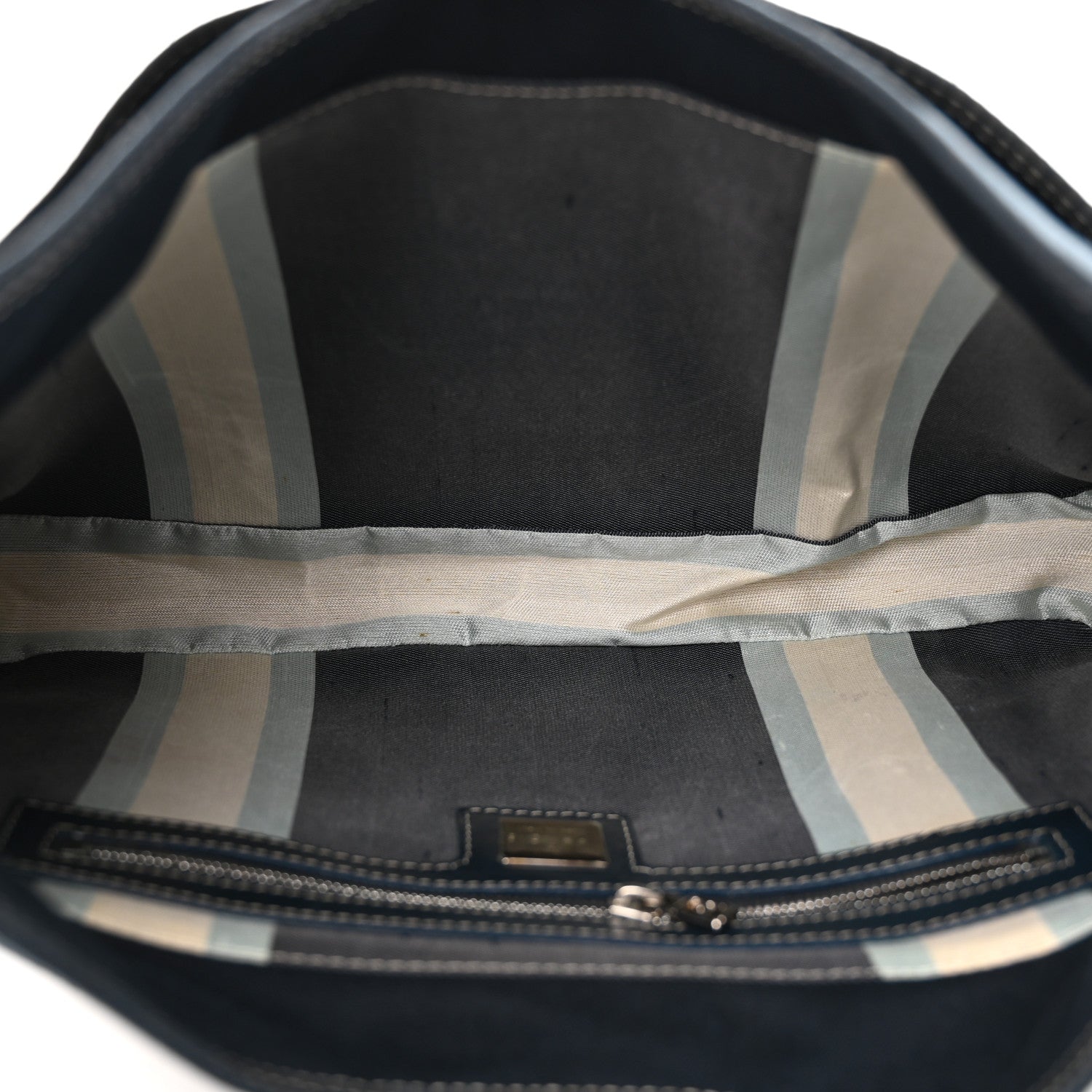 Fendi Denim Baguette Blue 5 of 9