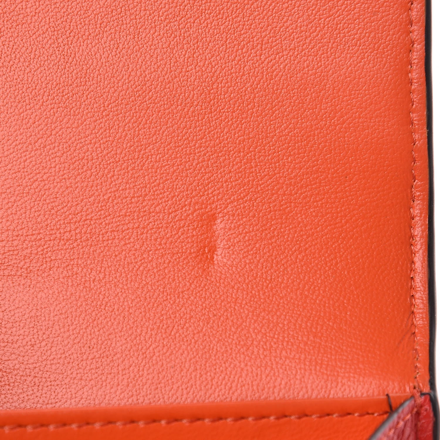 Mulberry Small Classic Grain Darley Wallet Fiery Red 7 of 8