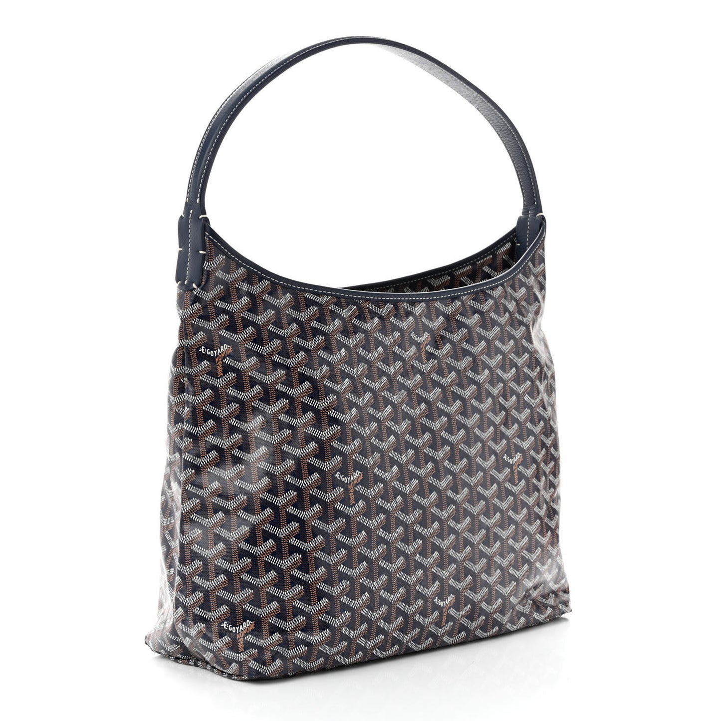Goyardine Boheme Hobo Navy Blue