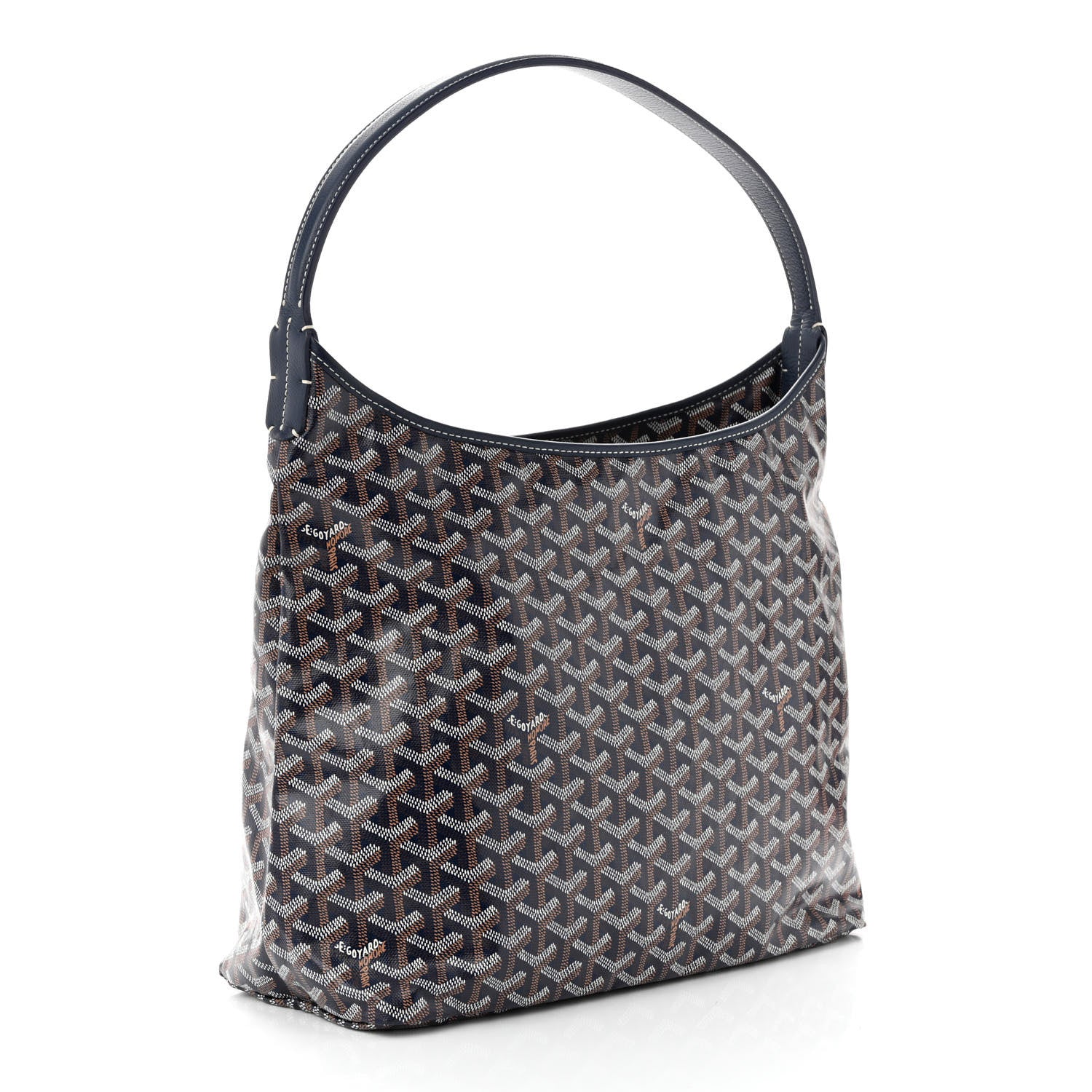 Goyard Goyardine Boheme Hobo Navy Blue 5 of 12