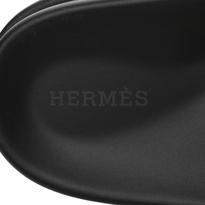 Hermes Suede Goatskin Womens Chypre Sandals 39 Naturel 7 of 8