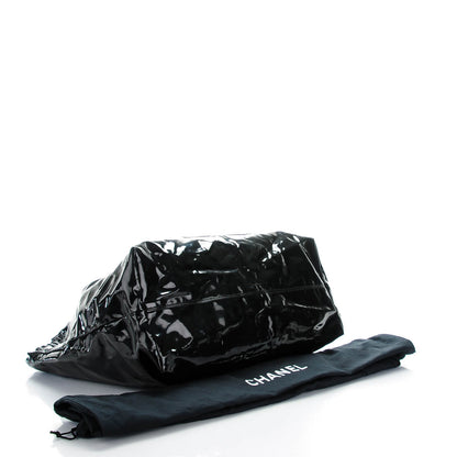 Chanel Vinyl XL Coco Cabas Black 4 of 7