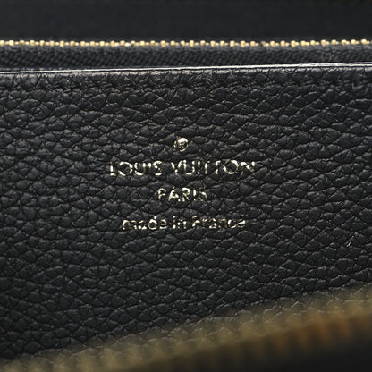 Louis Vuitton Empreinte Monogram Giant Zippy Wallet Black Beige 6 of 9