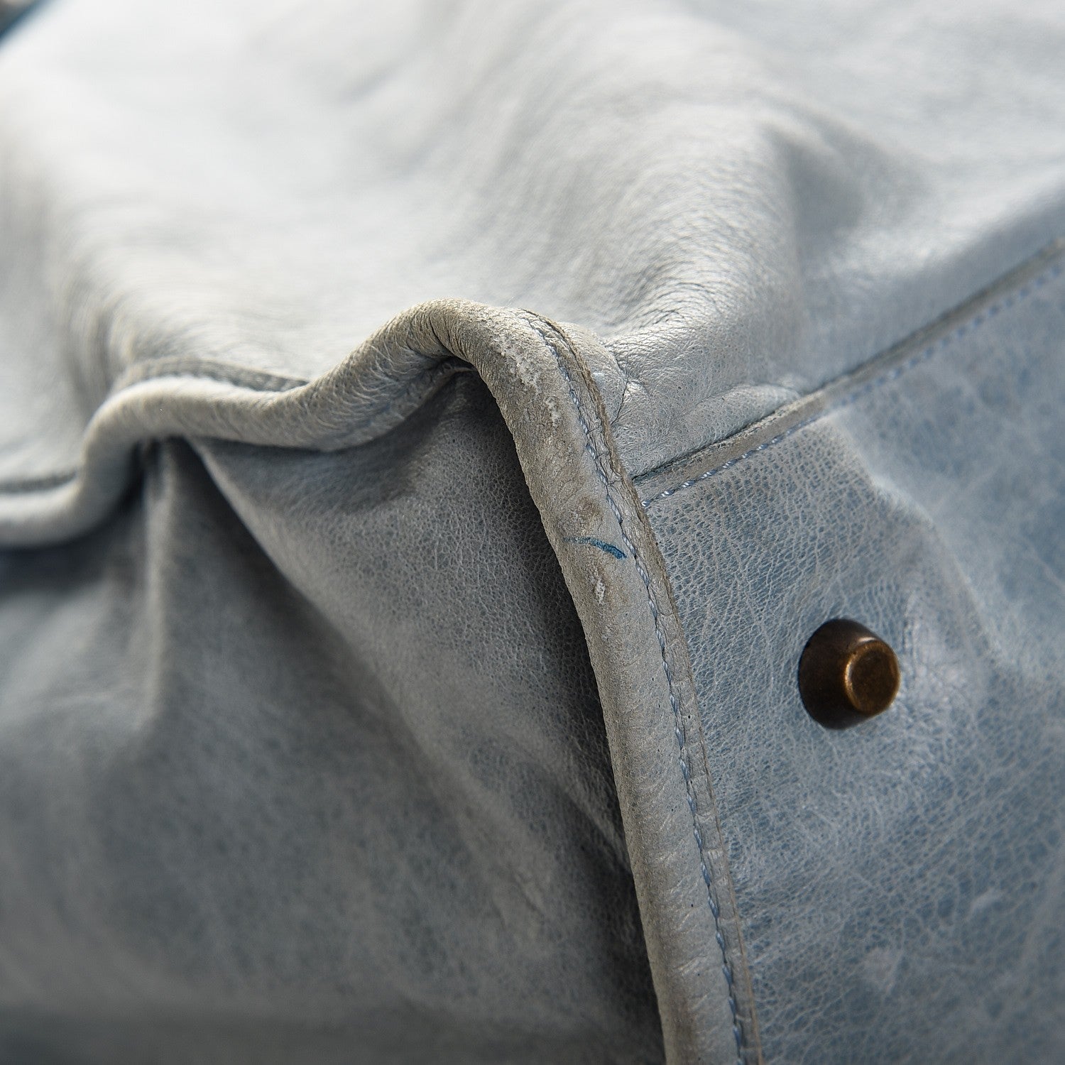 Balenciaga Agneau Classic Hardware Work Sky Blue 17 of 20