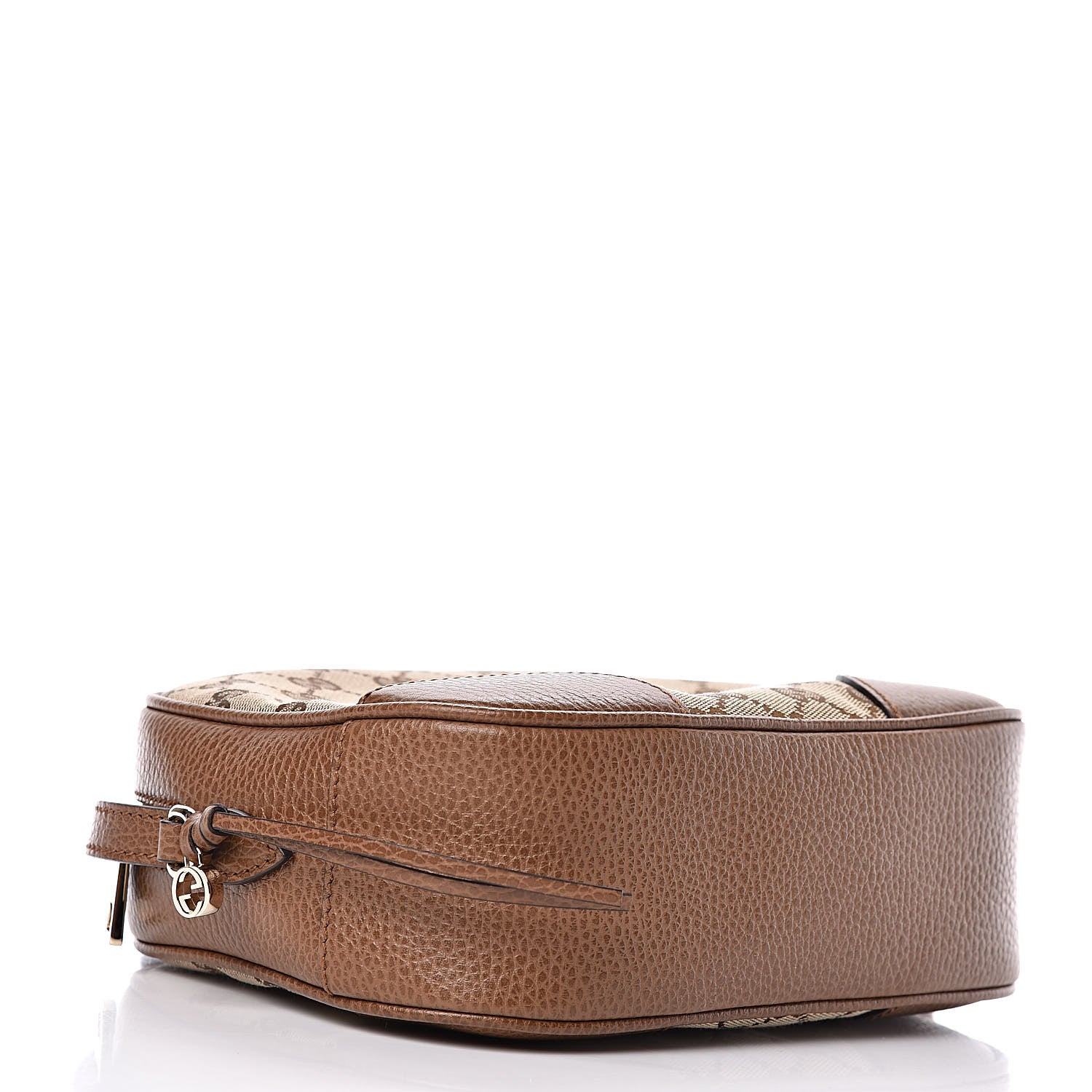 Gucci Monogram Mini Bree Messenger Bag Beige Tabacco 4 of 9