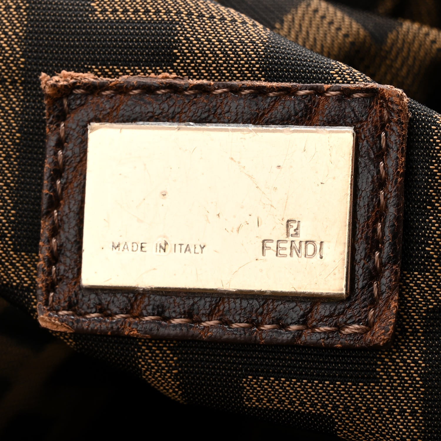 Fendi Nappa Nuvolata Spy Cognac 6 of 9