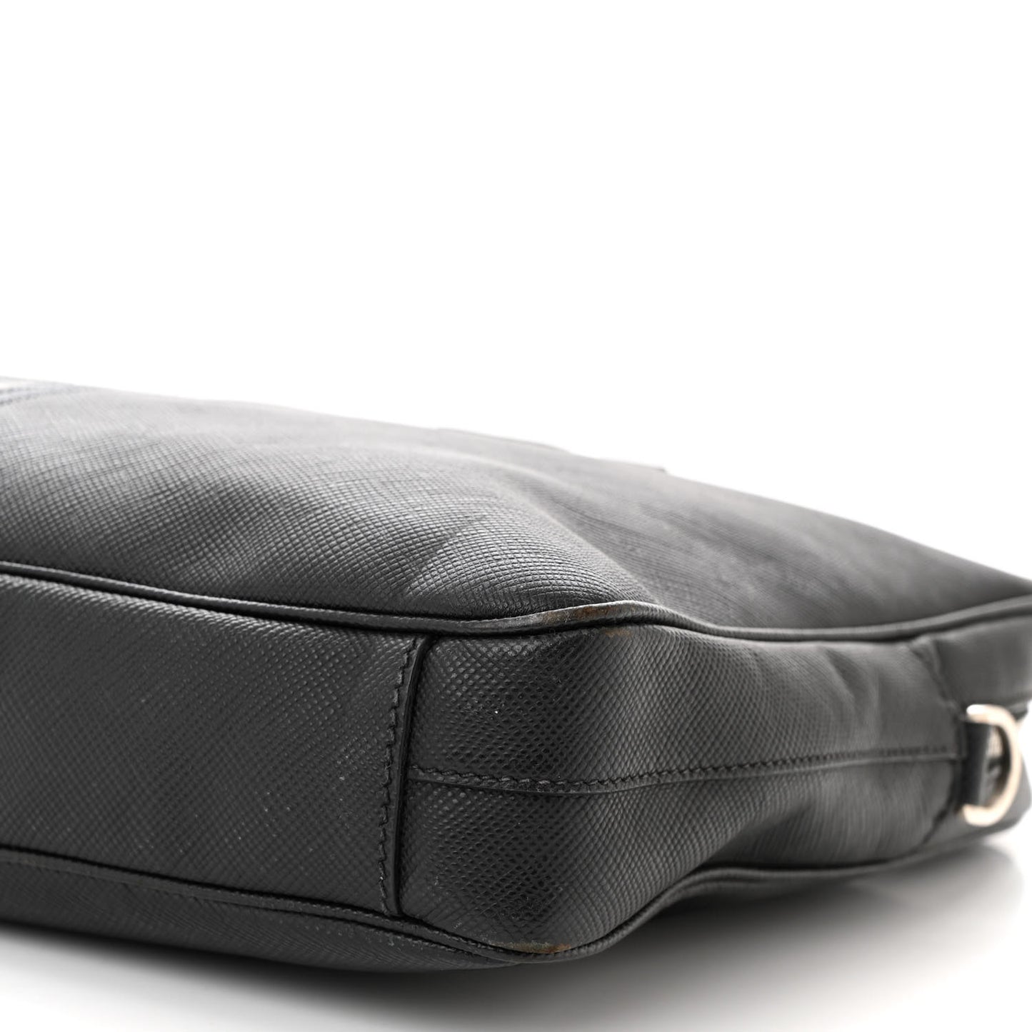 Saffiano Travel Briefcase Black Multicolor