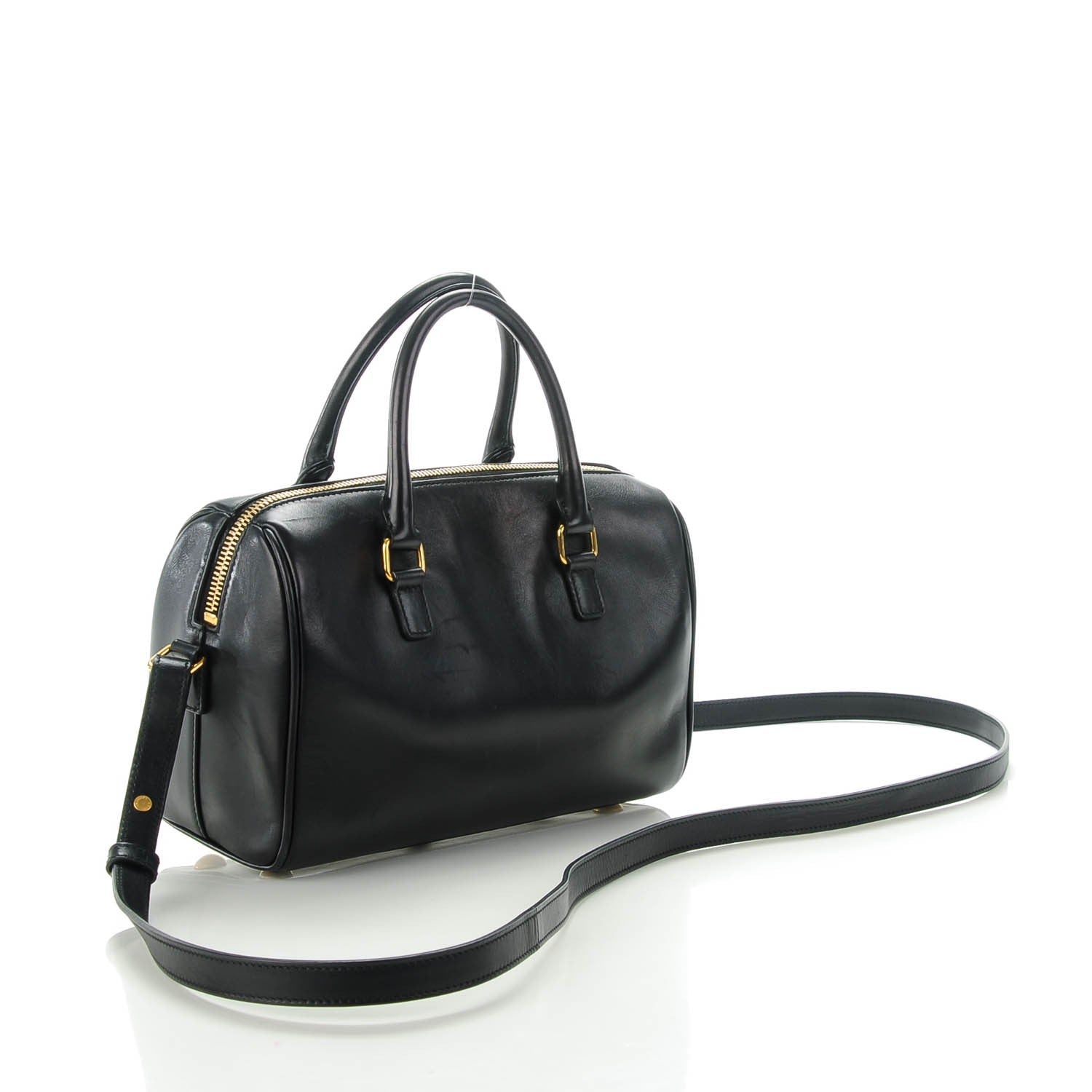 Saint Laurent Calfskin Classic Baby Duffle Black 3 of 7