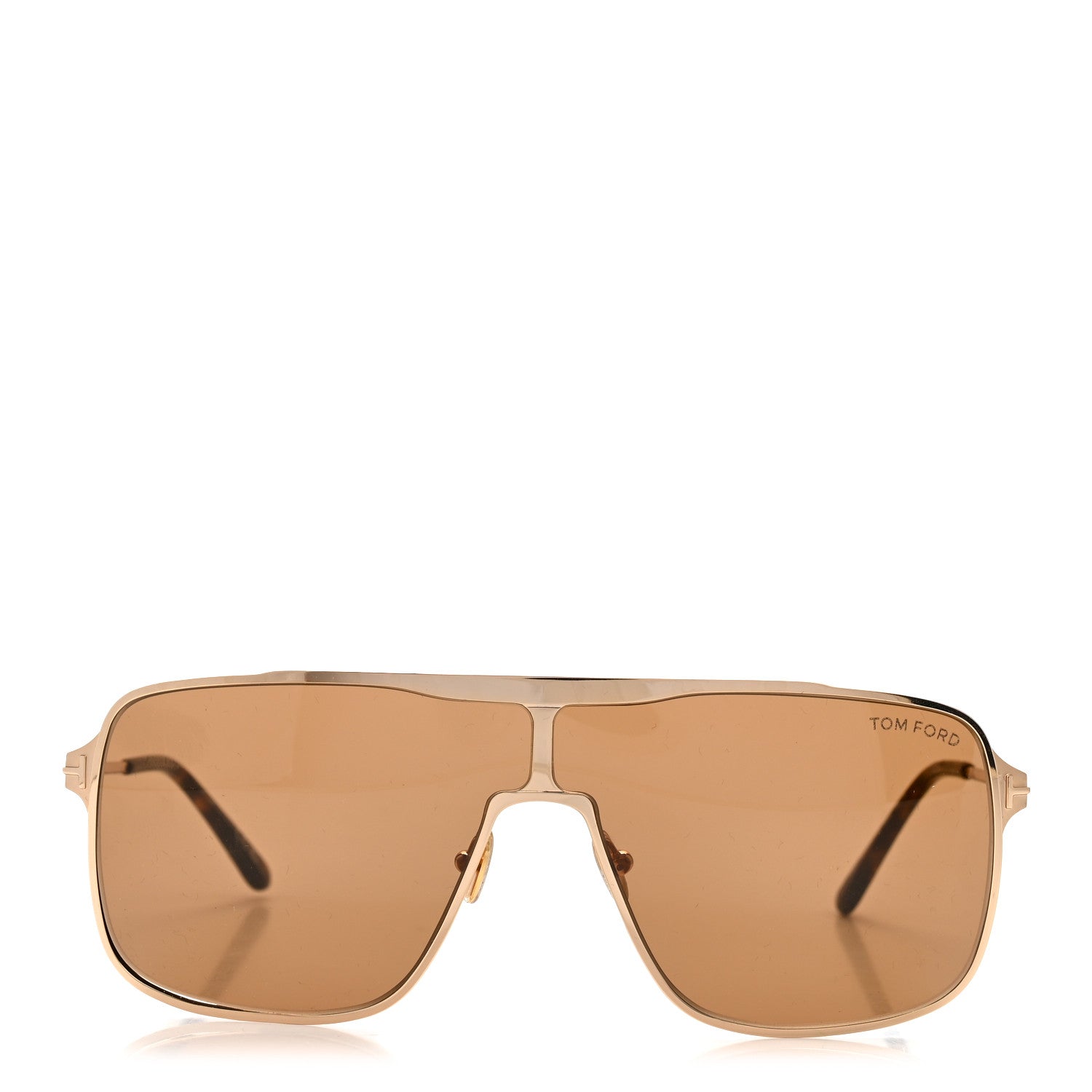 Tom Ford Metal Zappa Aviator Sunglasses TF1173 Gold 2 of 8