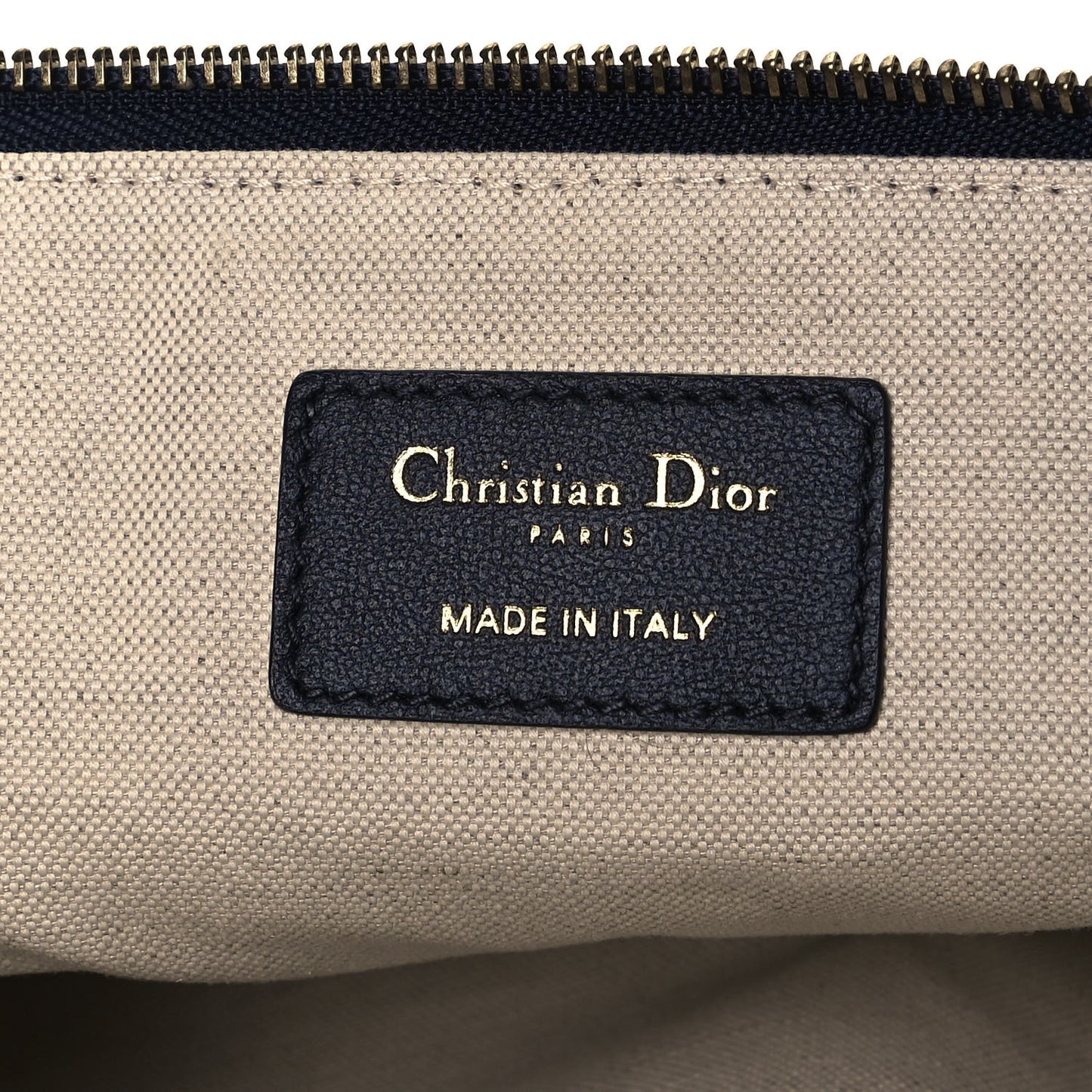 Oblique Pouch Clutch Blue