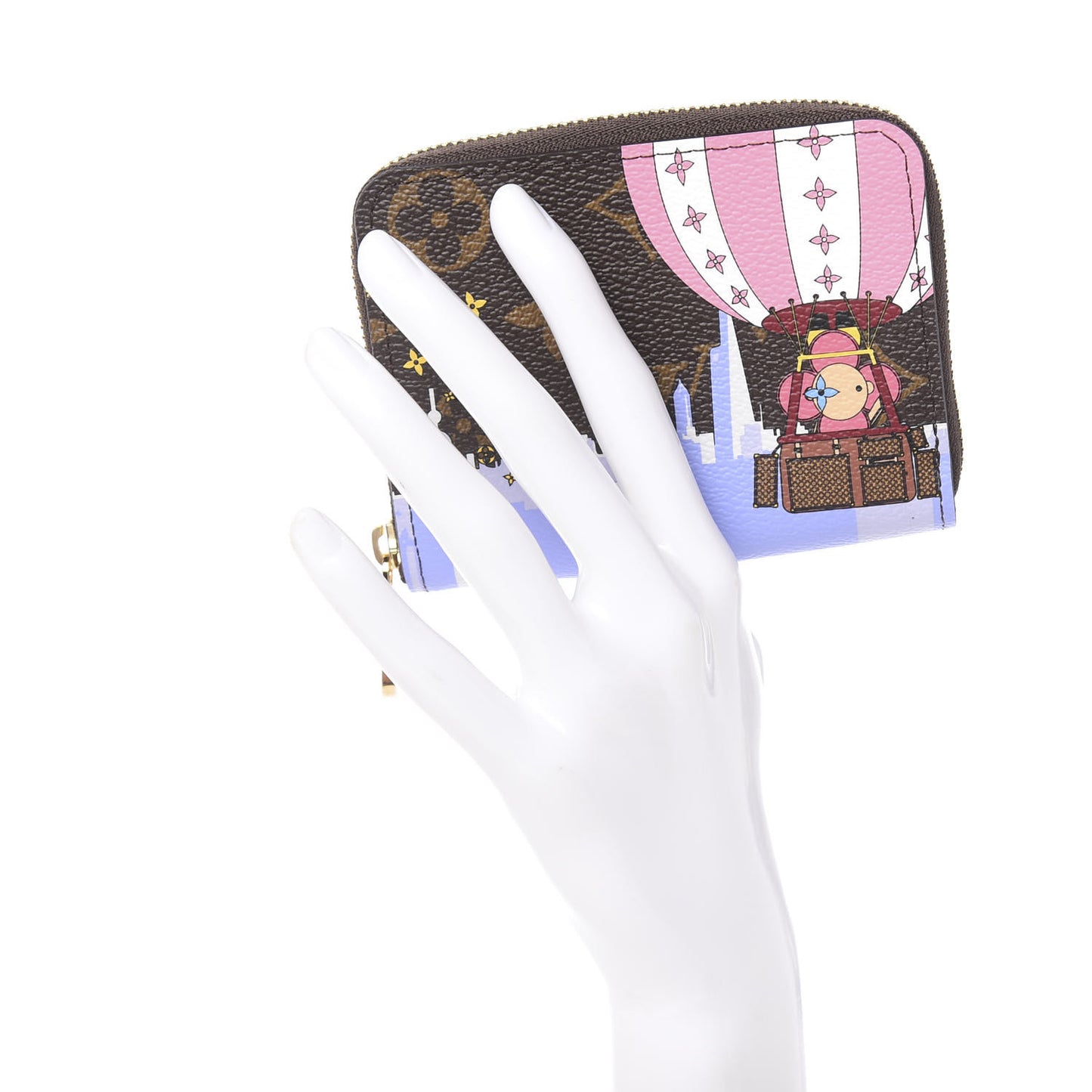 Monogram 2019 Christmas Animation Zippy Coin Purse