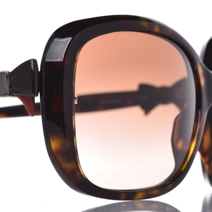 Chanel CC Bow Sunglasses 5171 Tortoise 7 of 8