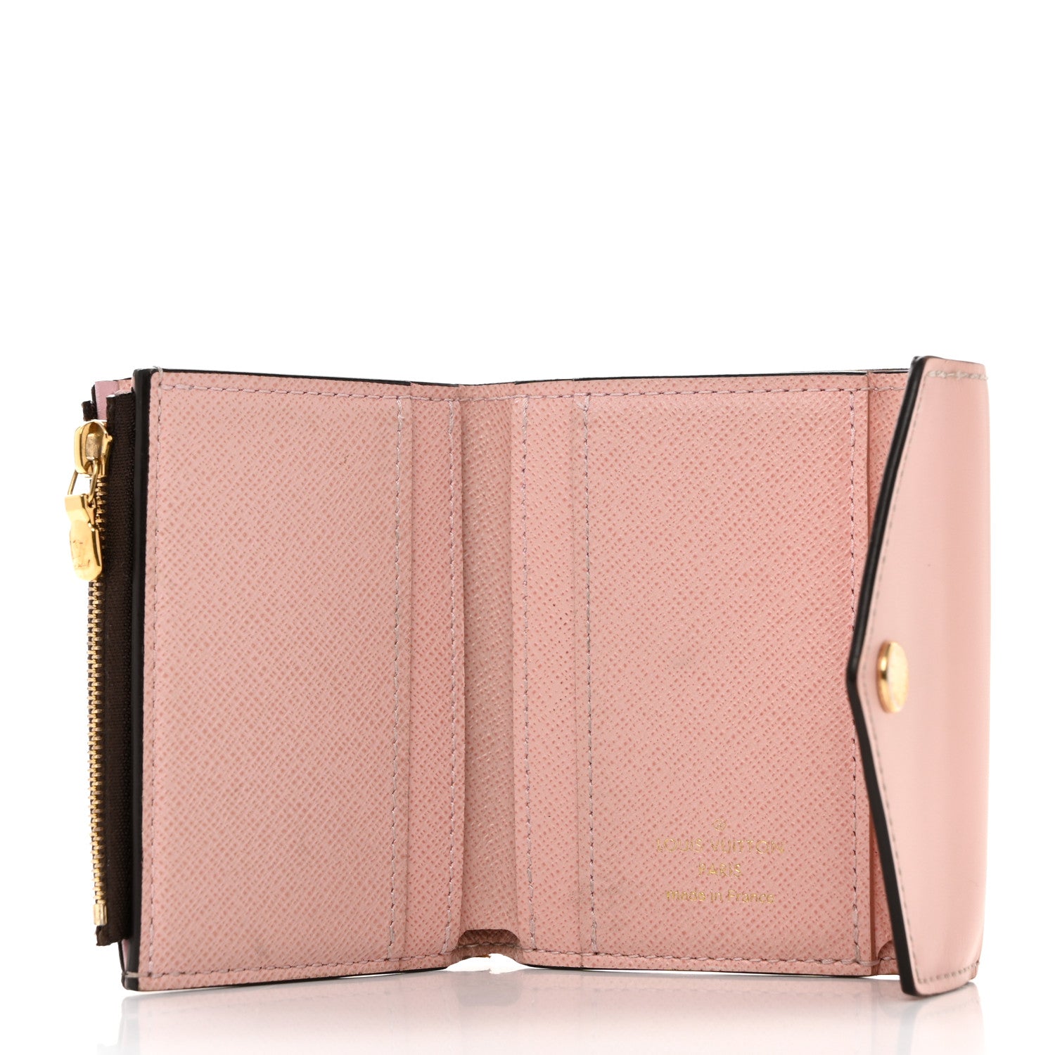 Louis Vuitton Monogram Zoe Wallet Rose Ballerine 5 of 7