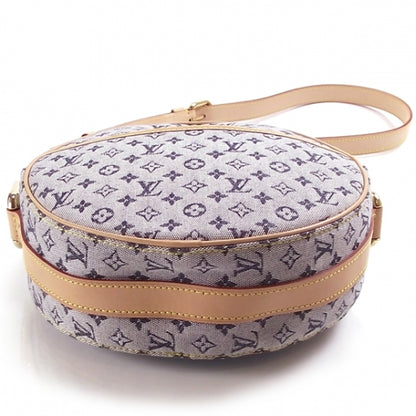 Louis Vuitton Denim Mini Lin Monogram Canteen Blue 1 of 9
