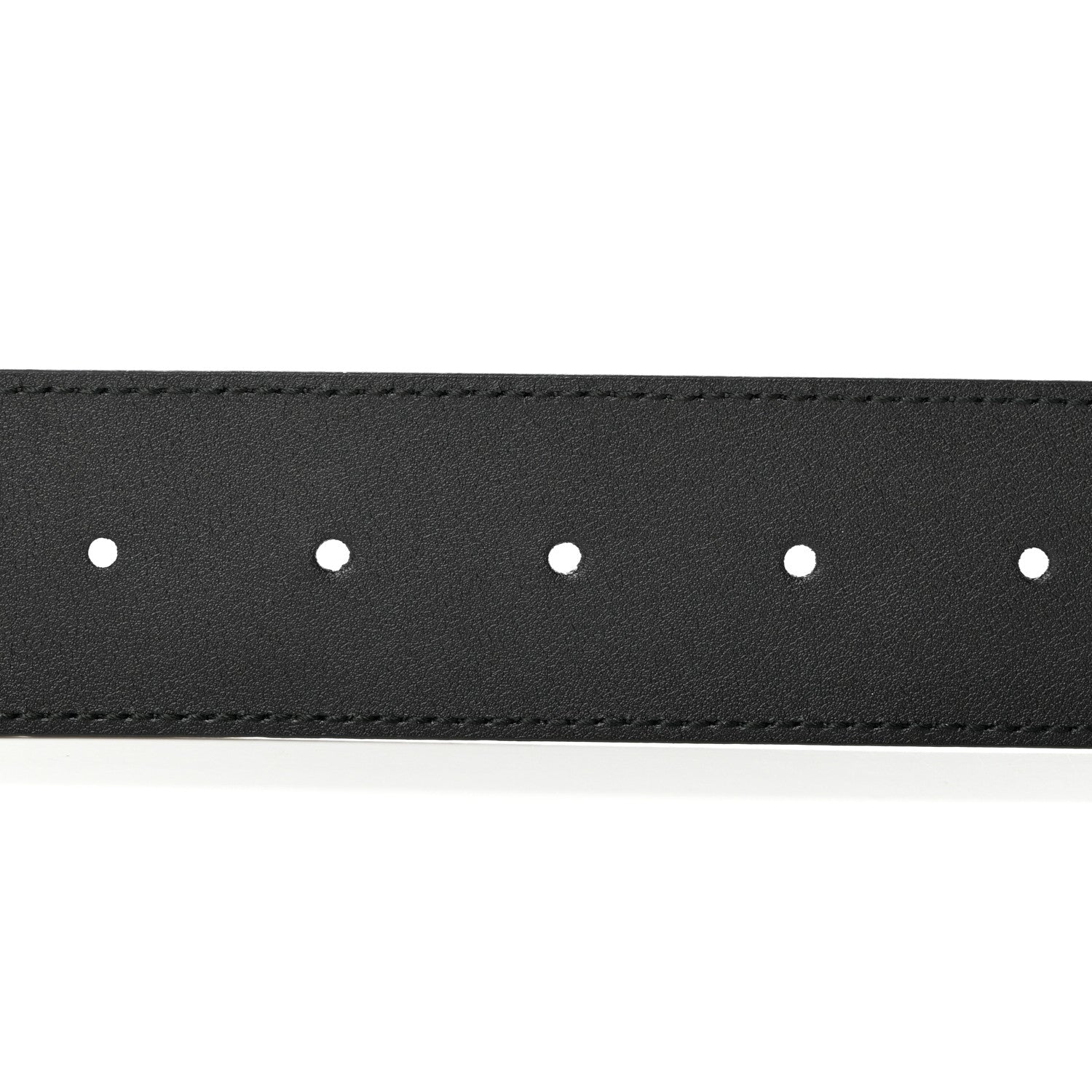 Gucci Calfskin Double G 40mm Belt 80 32 Black 5 of 5