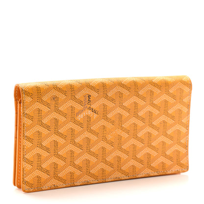 Goyard Goyardine Richelieu Wallet Yellow 3 of 13