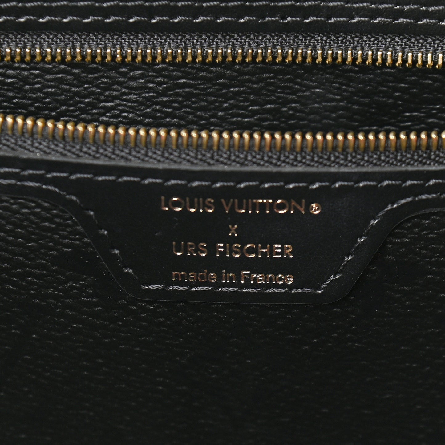 X UF Tufted Monogram Neverfull MM Black Red