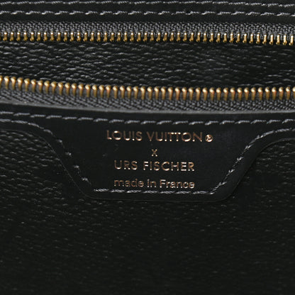 Louis Vuitton X UF Tufted Monogram Neverfull MM Black Red 7 of 10