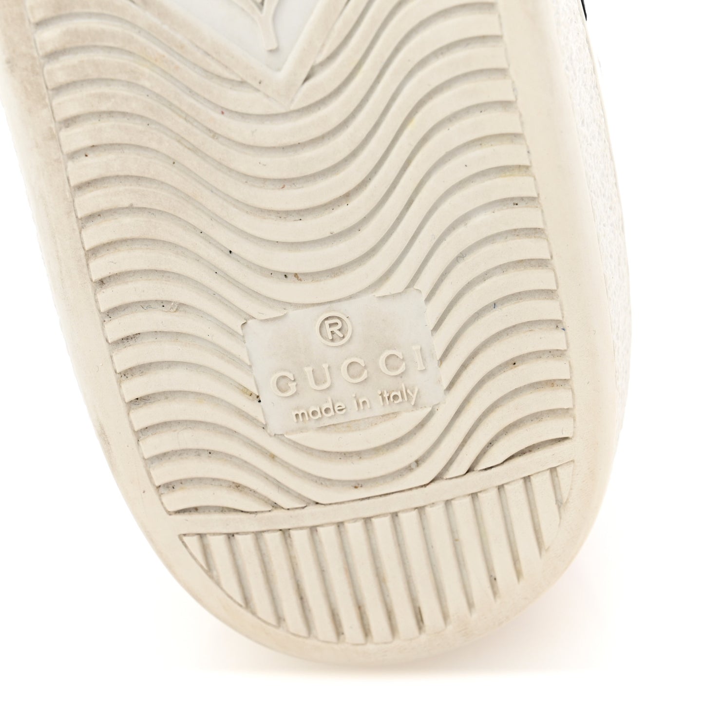 Calfskin Gucci 100 Womens Ace Sneakers 39.5 White Hibiscus Red