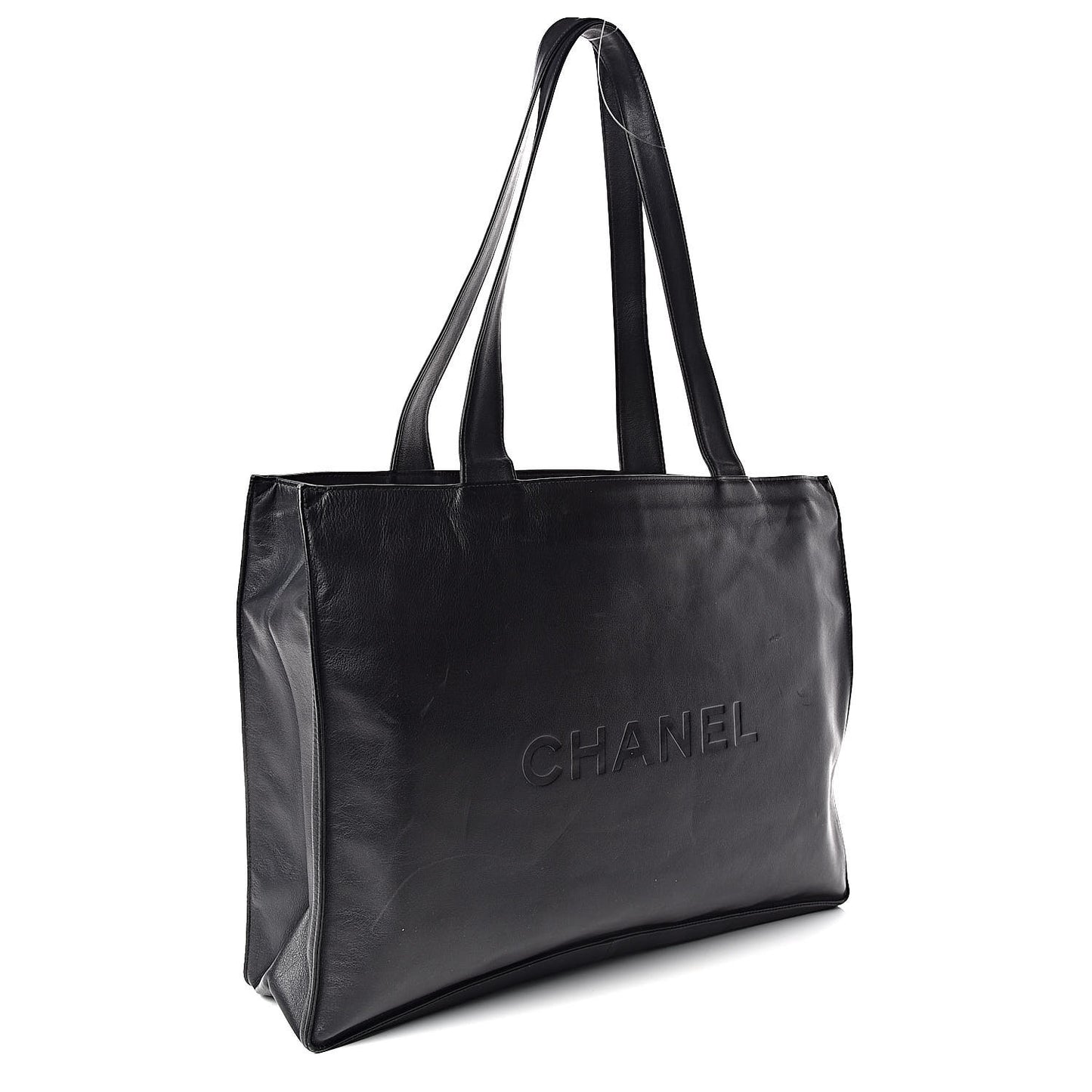 Lambskin CC Tote Black