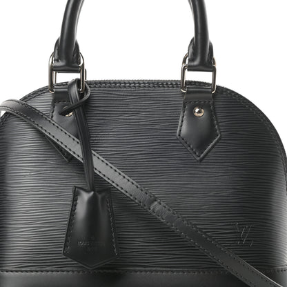 Louis Vuitton Epi Alma BB Black 8 of 14