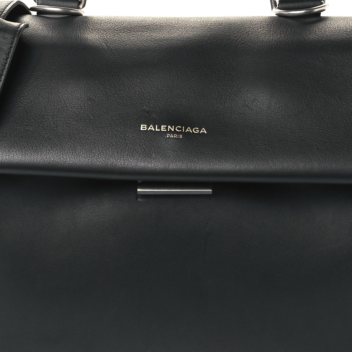 Veau Soyeux Small Tool Satchel Black
