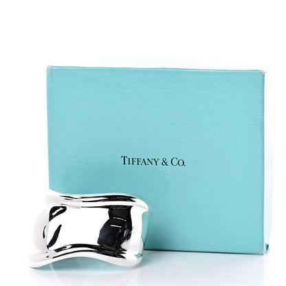 Tiffany Sterling Silver Small Elsa Peretti Right Wrist Bone Cuff Bracelet 5 of 5