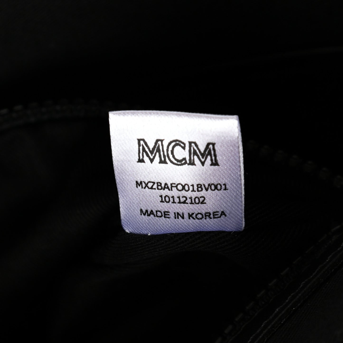 Visetos Medium Stark Wristlet Pouch Black Cognac