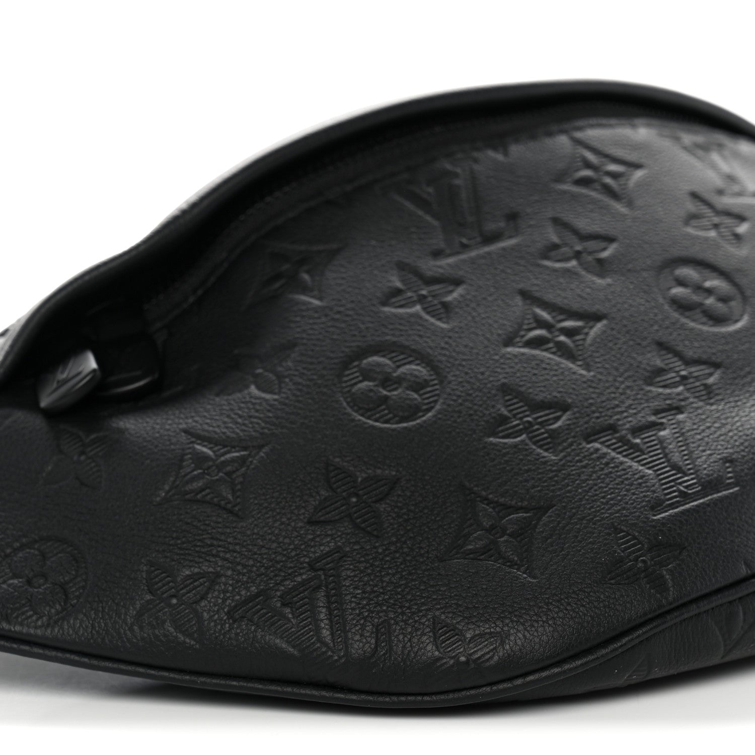 Louis Vuitton Calfskin Monogram Shadow Discovery Bumbag Black 7 of 8