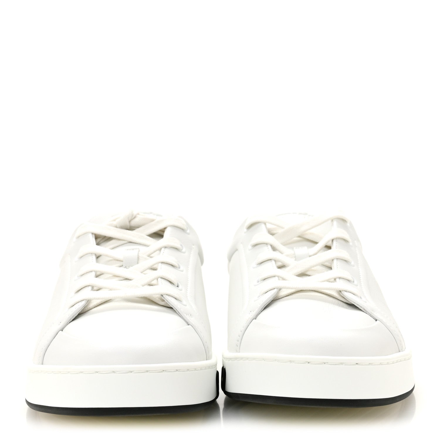 Hermes Calfskin Suede Goatskin Mens Kid Sneakers 42.5 White 3 of 10