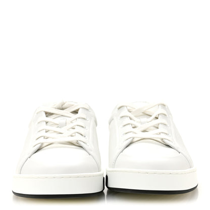 Hermes Calfskin Suede Goatskin Mens Kid Sneakers 42.5 White 3 of 10