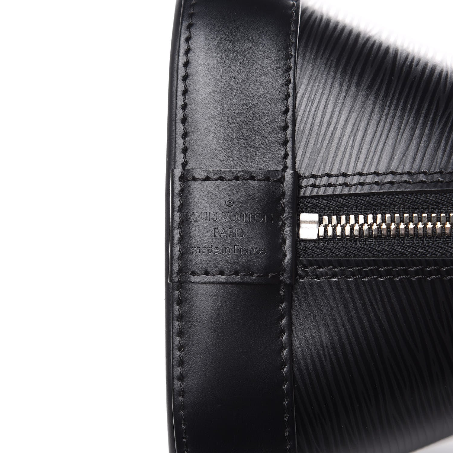 Louis Vuitton Epi Alma PM Black 8 of 10